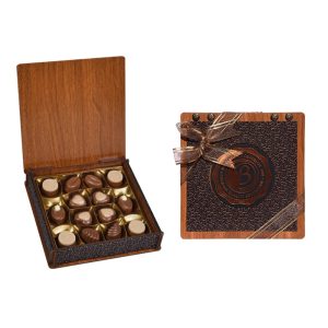 Alternative view of Cutie de praline Bolci Wood Bronze 230gr